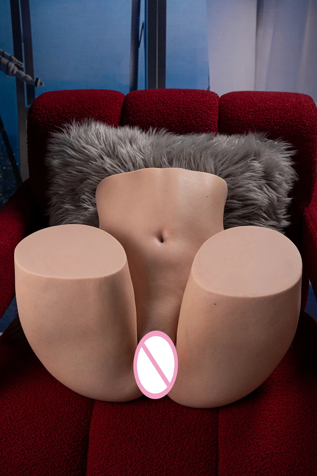 Silicone 39 CM Women's 3D Fat Ass Adult Sex Pleasure Toys Realistic Big Butt Sex Toy Masturbation Products