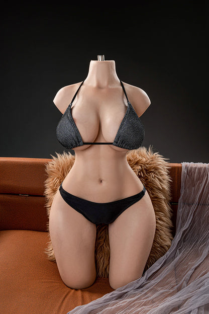 High-quality Silicone Half Body Sex Doll 76 CM Realistic Torso Big Breast Soft Ass Boobs Sex Doll Vagina Anal Lifelike Love Doll