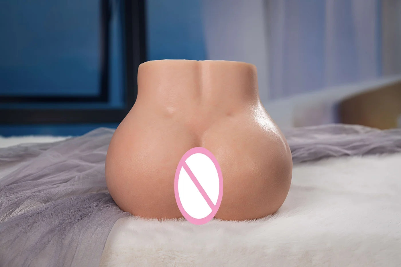 Man Masturbating Half Body Ass 10KG Realistic Insert Style Hip Mold Adult Product Toys Woman's Buttocks Double Channels